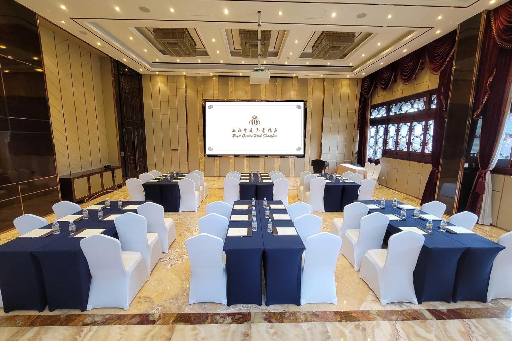 Royal Garden Hotel Shanghai-Free Shuttle To And From Disney & Pvg & Close Metro Line2 Easy To Sha New Expo Экстерьер фото